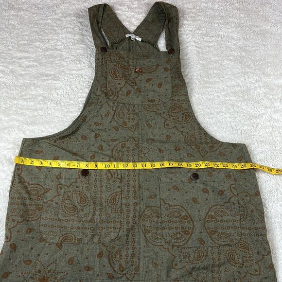 Earthbound Trading Co Cotton jumper overall dress, size XXL - Picture 5 of 7